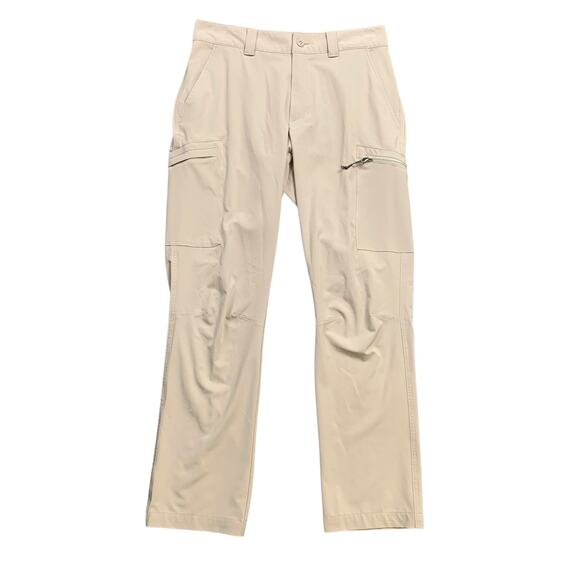 Columbia Pants Mens 30 Tan PFG Terminal Tackle Lightweight Omni Shield Fishing - Picture 1 of 13